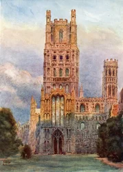 Ely, depuis la façade ouest