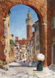 Sienne. Intérieur de la cathédrale