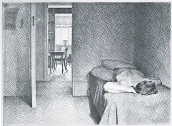 Intérieur avec nu