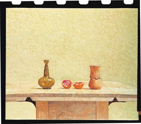 Nature morte avec orange sanguine