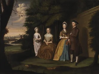 La famille Wiley, 1771