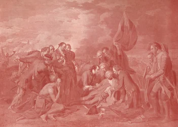 La mort du général Wolfe, c1776