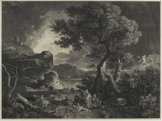 La destruction des enfants de Niobé, 1761
