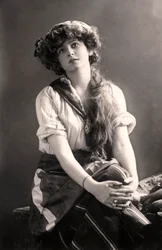 Gabrielle Ray 1883-1973, actrice anglaise, début du 20ème siècle