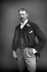 Jerome K. Jerome 1859-1927, auteur anglais, 1893