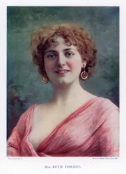 Ruth Vincent, actrice et chanteuse, 1901