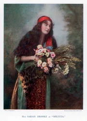 Sarah Brooke, actrice britannique, 1901