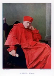 Sir Henry Irving, célèbre acteur britannique de l