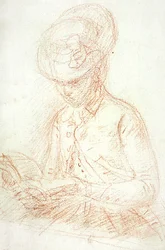 Femme en habit d