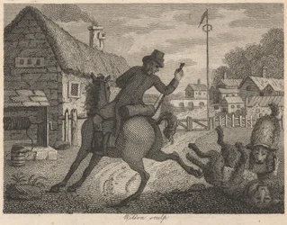 Le chien, le cheval et le chien de berger