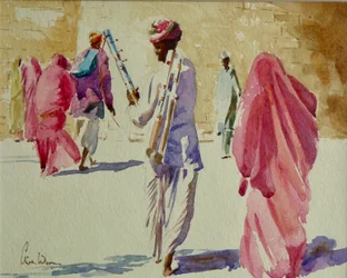 513 Jaisalmer, Joueur de pipeau