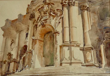 Ombres de 10 heures, S. Giorgio, Modica