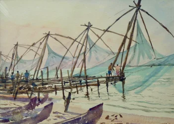 Filets de pêche, Fort Cochin