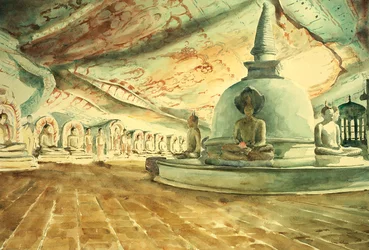 745 Dambulla, La Chambre du Roi
