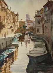 Rio S. Barnaba - coucher de soleil