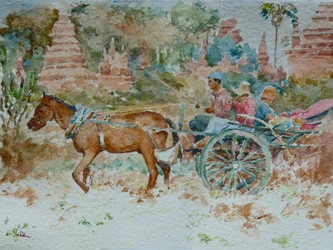 924 Une Balade autour des Temples, Bagan
