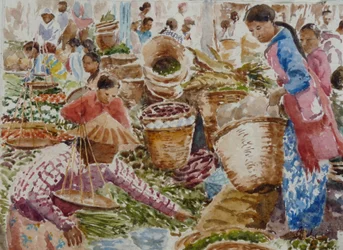 933 Légumes, marché de Nampan