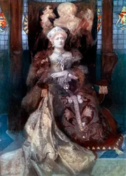 Ellen Terry dans Henry VIII, vers 1902