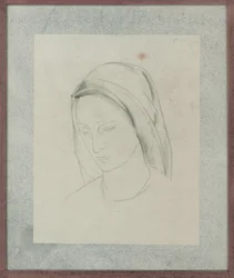 Étude pour le retable de Saint Martin, vers 1928