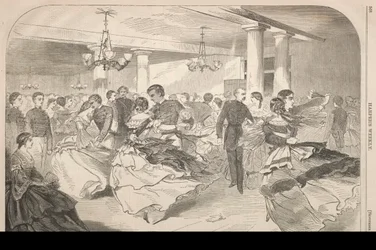 Un bal de cadets à West Point, 1859