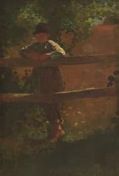 Un garçon de la campagne