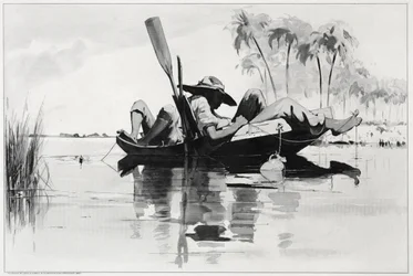 Une partie de pêche, 1890