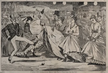 Un bal parisien - Soirée dansante au Mabille, à Paris