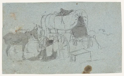 Chariot Militaire et Mule