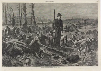 Armée du Potomac - Dormir sur les bras