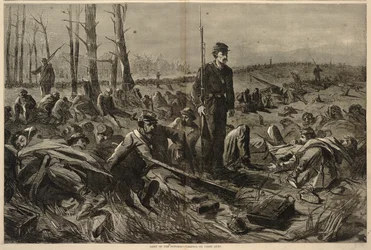 Army of Potomac - Sleeping on their Arms, tiré de Harper