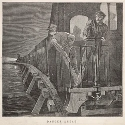 Danger en vue, 1870