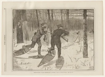 Chasse au cerf dans les Adirondacks en hiver