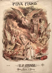 Démon du feu - Couverture de partition