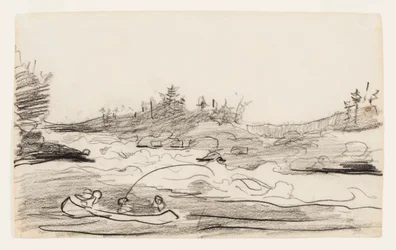 Pêcheurs dans les rapides