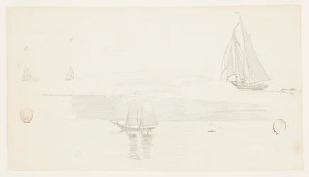Quatre goélettes