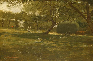 Scène de récolte