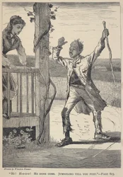 "Hi ! H-o-o-o ! Il est venu. Jumboloro Tell You Fust", tiré de The Galaxy, juin 1869