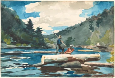 Hudson River, exploitation forestière