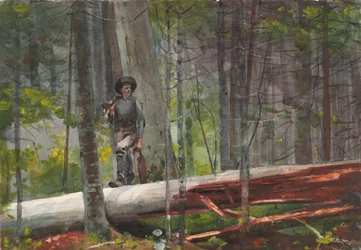 Chasseur dans les Adirondacks