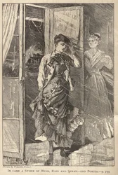 Une tempête de vent, de pluie et d