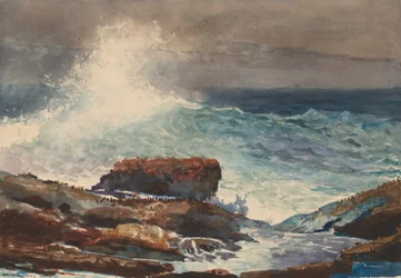 Marée montante, Scarboro, Maine, 1883