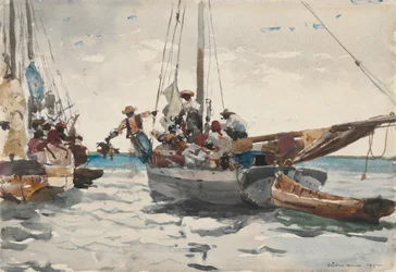 Scène de marché, Nassau