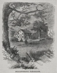 Presbytère de Meadowbrook, 1860