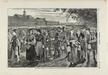 La vie en usine en Nouvelle-Angleterre - "Bell Time" (L