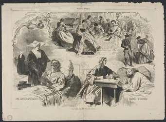 Nos femmes et la guerre, 1862