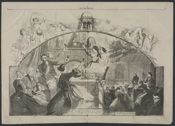 Voir la vieille année sortir, 1861