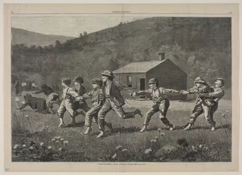 Le jeu du fouet, 1873.