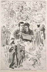 Saint-Valentin - La vieille histoire dans tous les pays, 1868