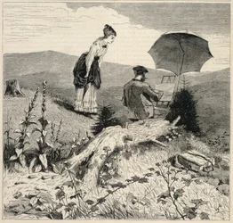 The Artist in the Country, tiré de Appletons