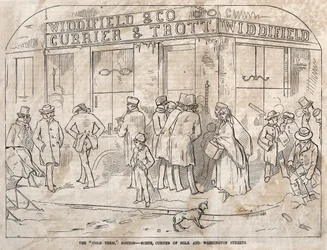 Le "Cold Term", Boston - Scène, à l